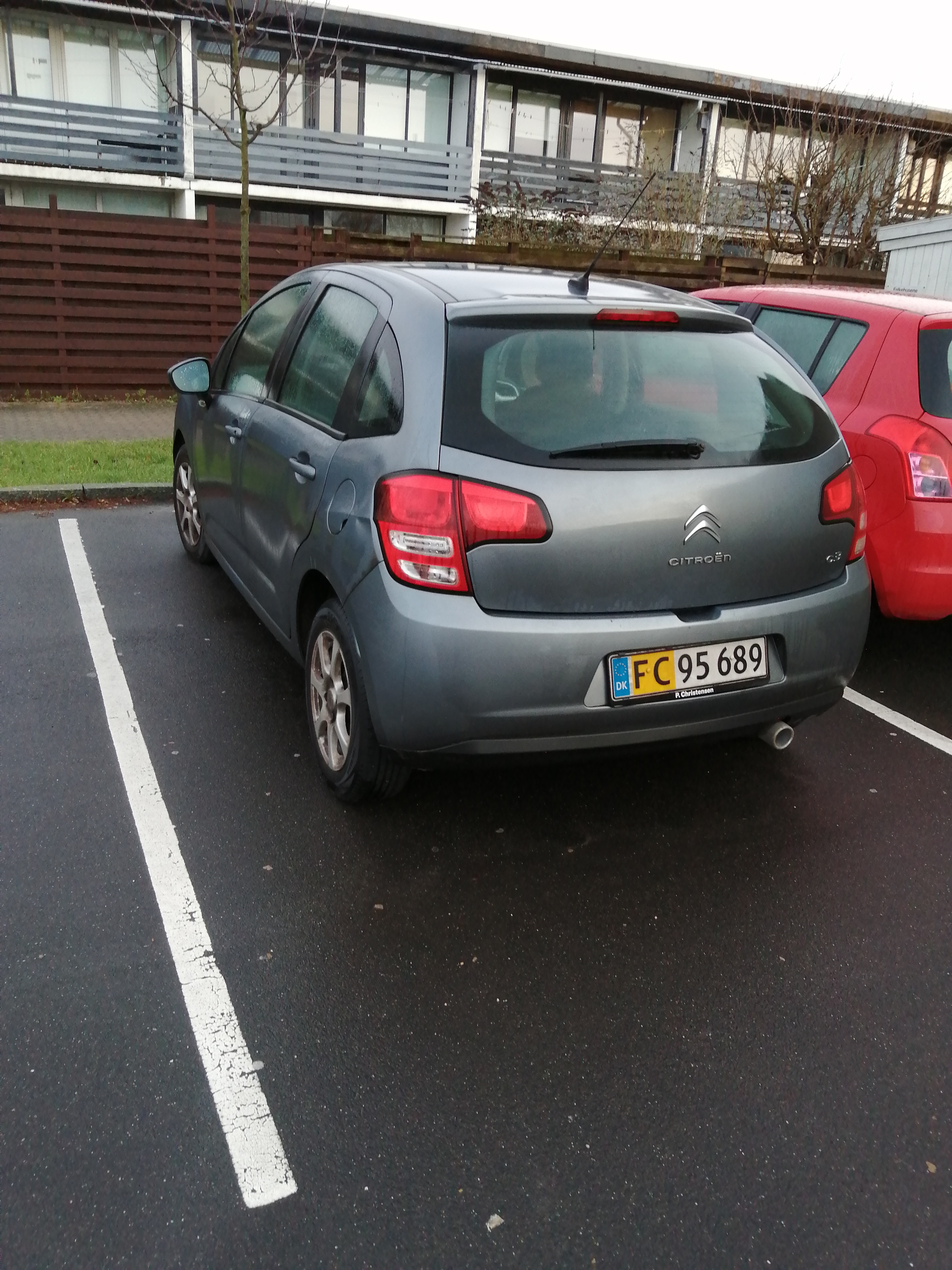 Grå Citroën C3 fra 2010