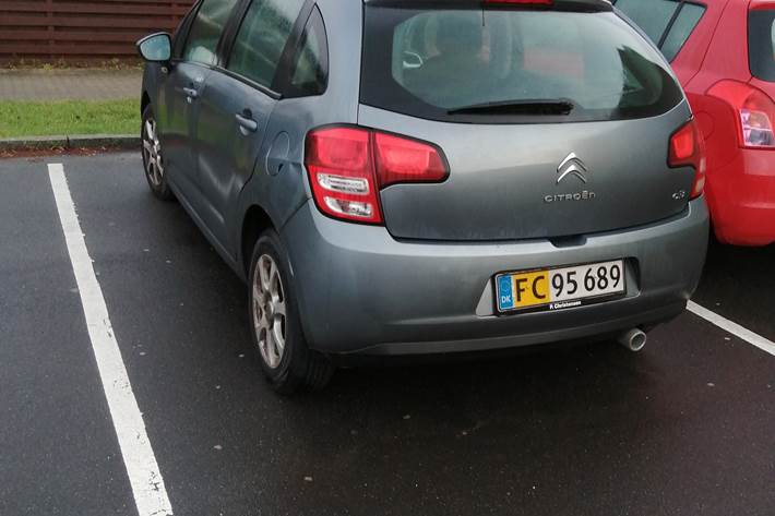 Grå Citroën C3 fra 2010