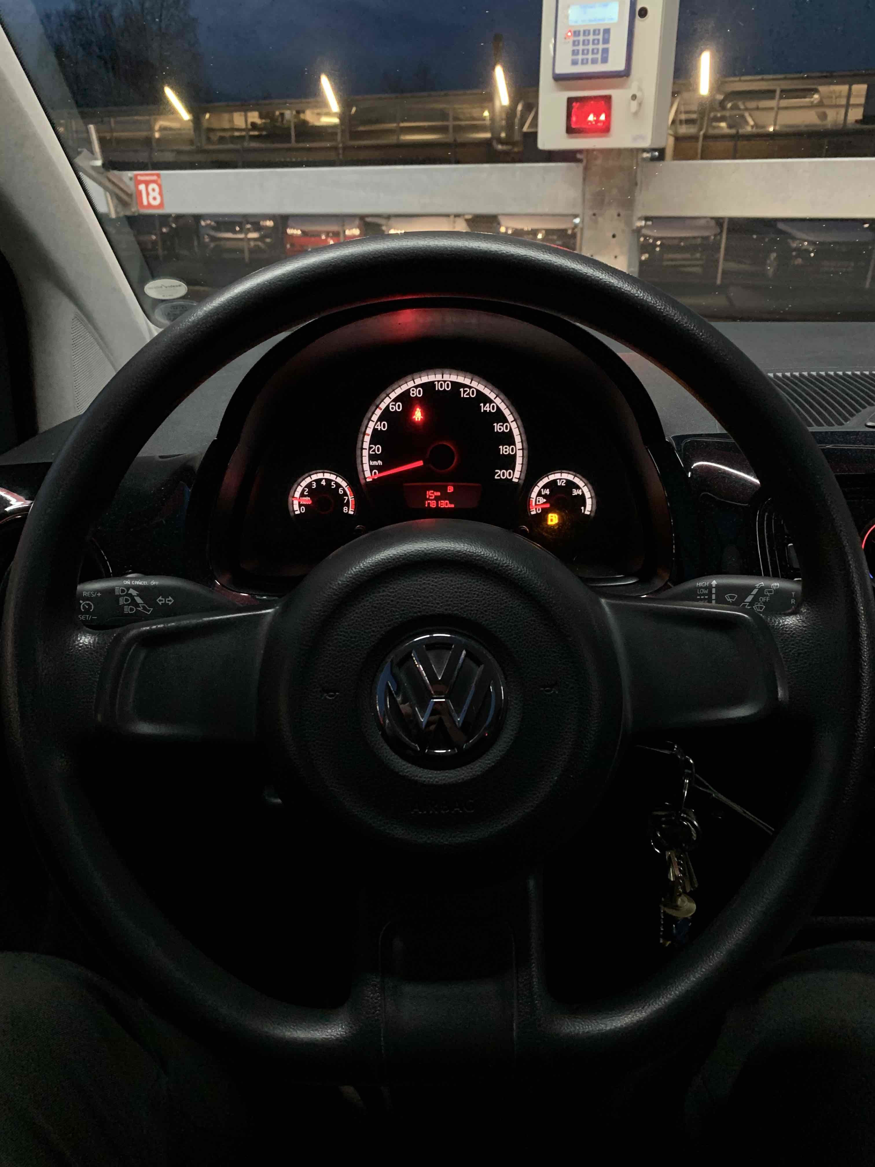 Sort VW UP! fra 2013
