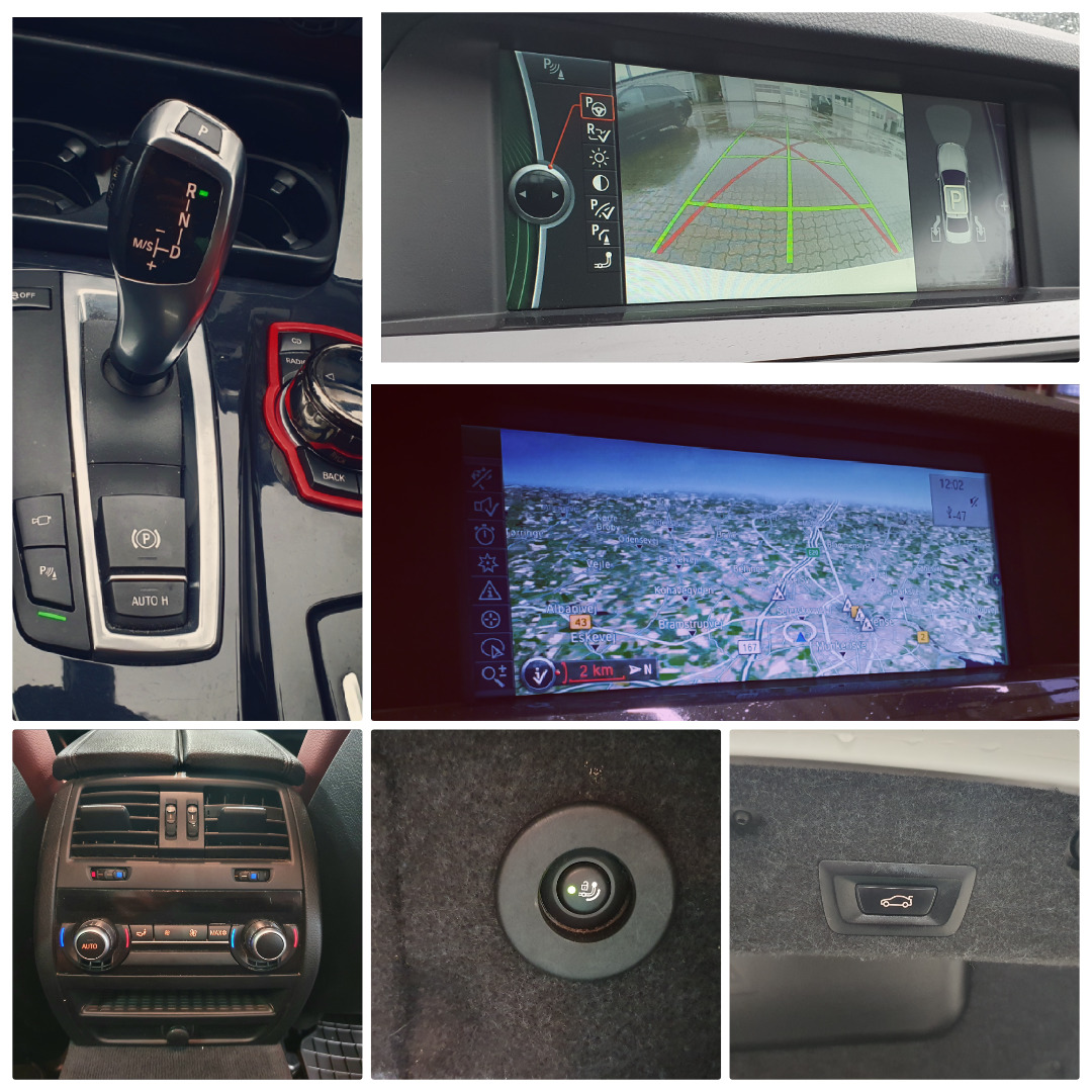 Hvid BMW 520d fra 2011