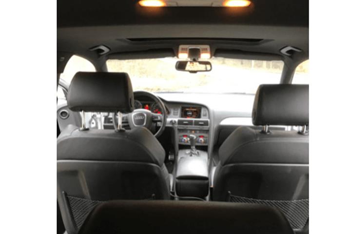 Sølv Audi A6 fra 2005