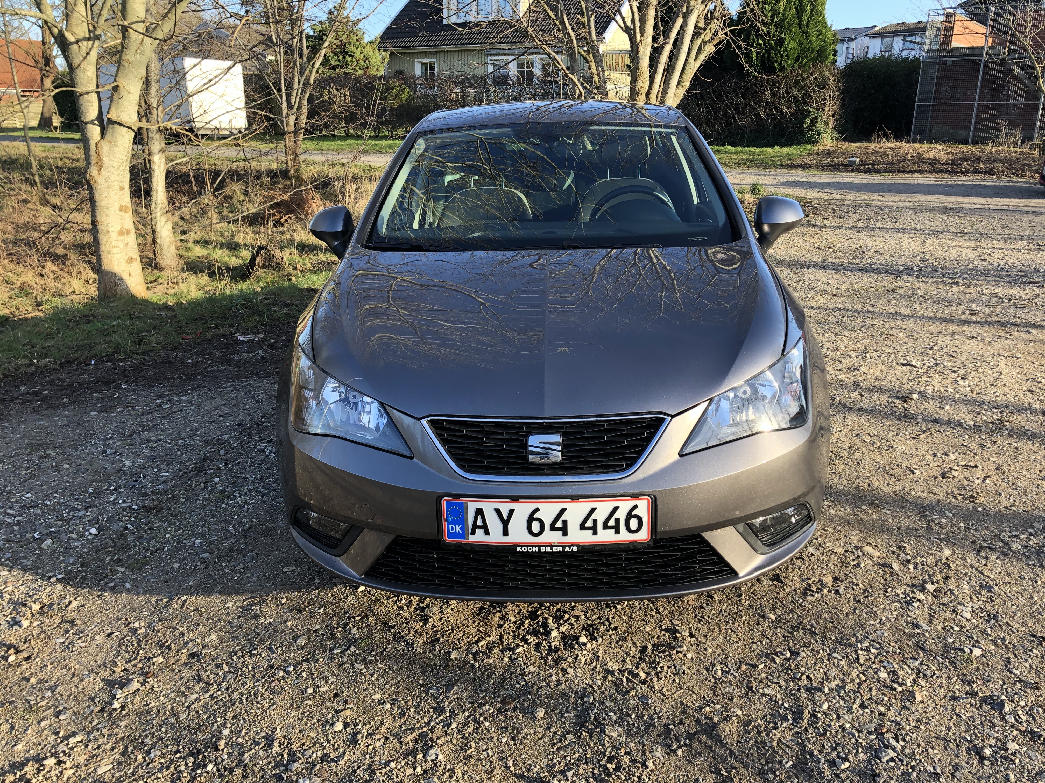 Grå Seat Ibiza fra 2016