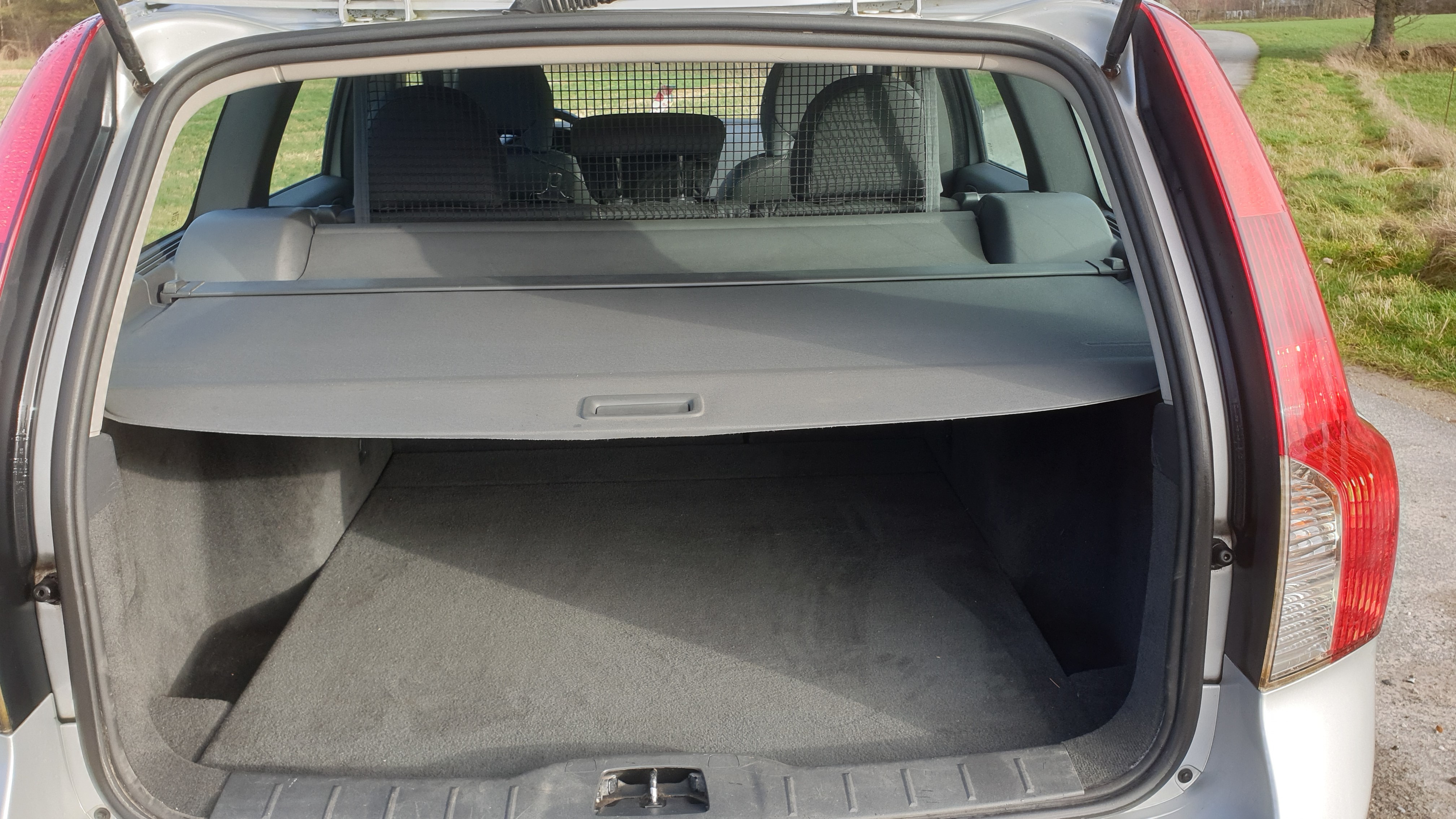 Sølv Volvo V50 fra 2008