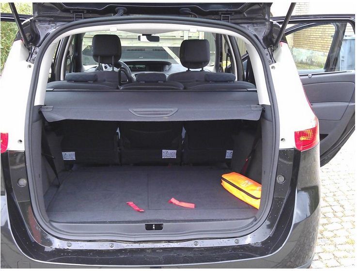 Sort Renault Grand Scénic fra 2010