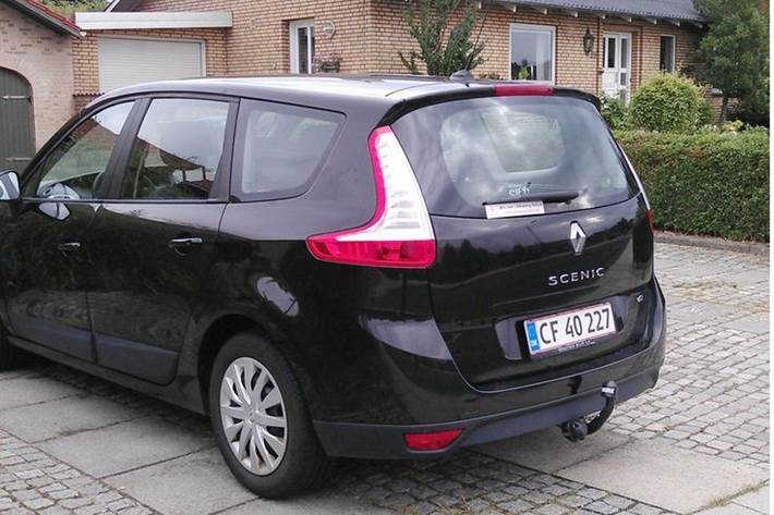 Sort Renault Grand Scénic fra 2010