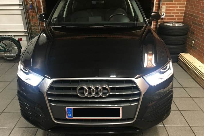 Sort Audi Q3 fra 2018