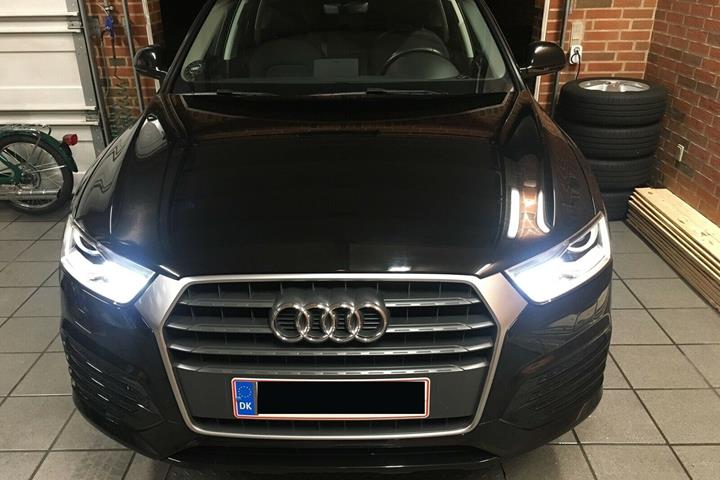 Sort Audi Q3 fra 2018