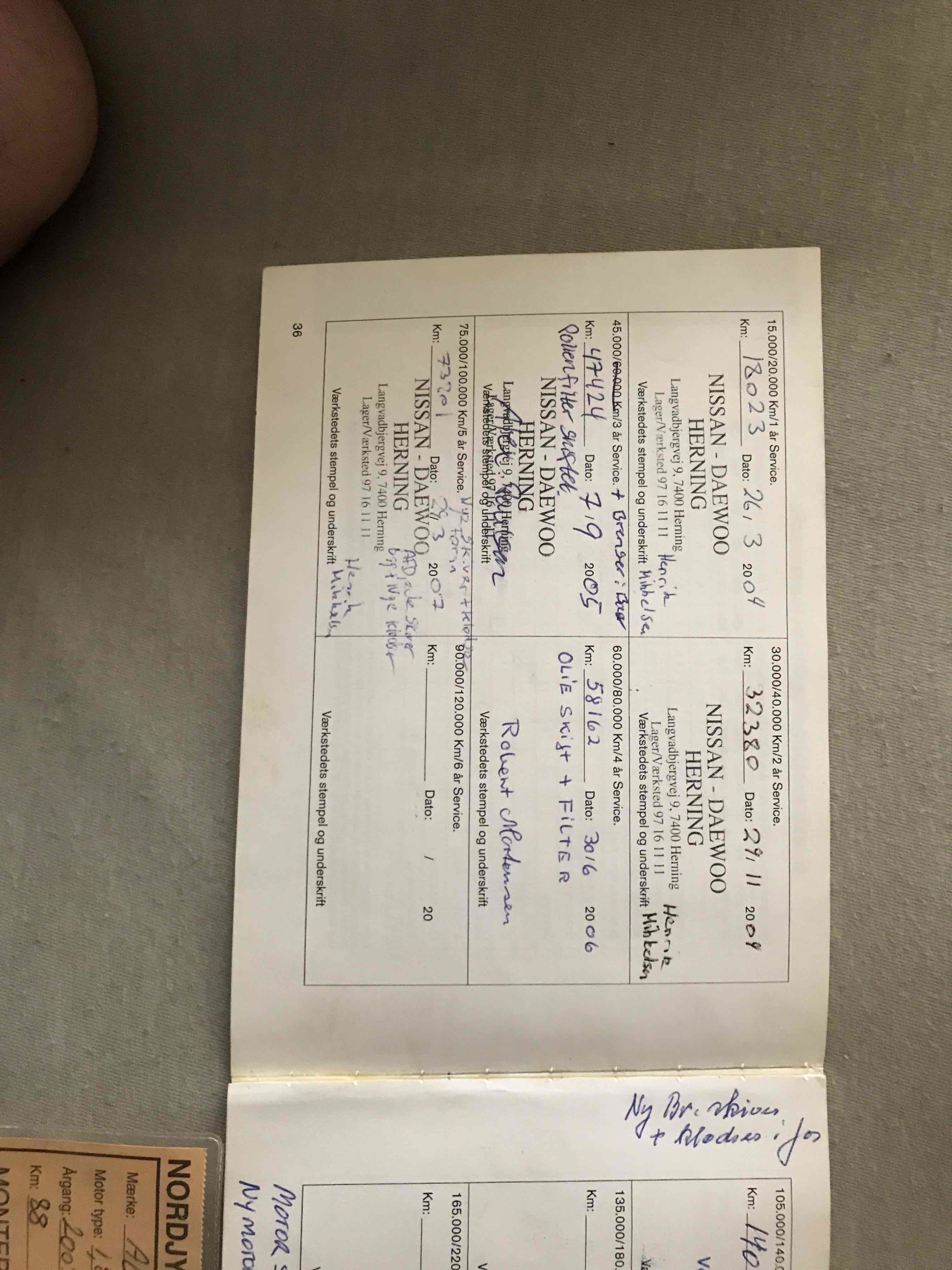 undefined Nissan Almera fra 2003