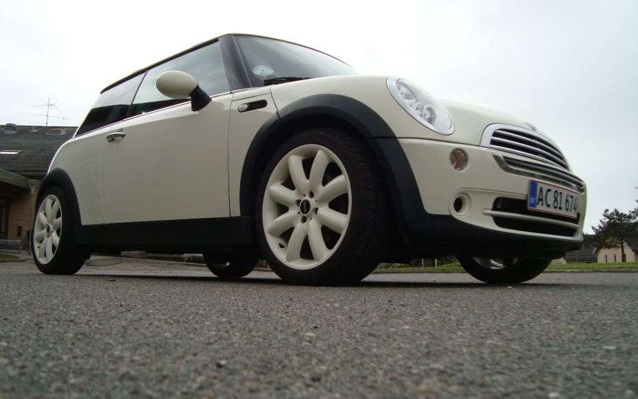 Hvid Mini One fra 2006
