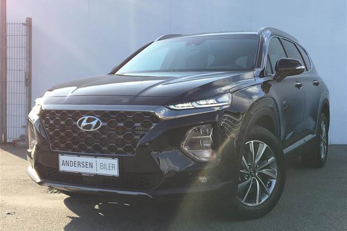 Sort Hyundai Santa Fe fra 2020