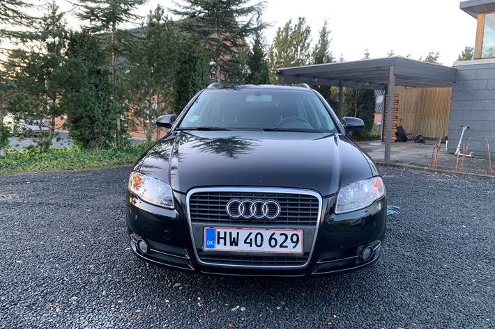 Sort Audi A4 fra 2006