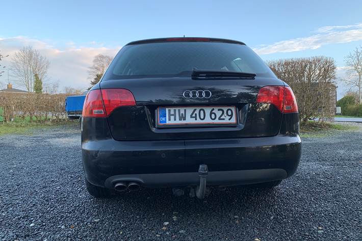 Sort Audi A4 fra 2006