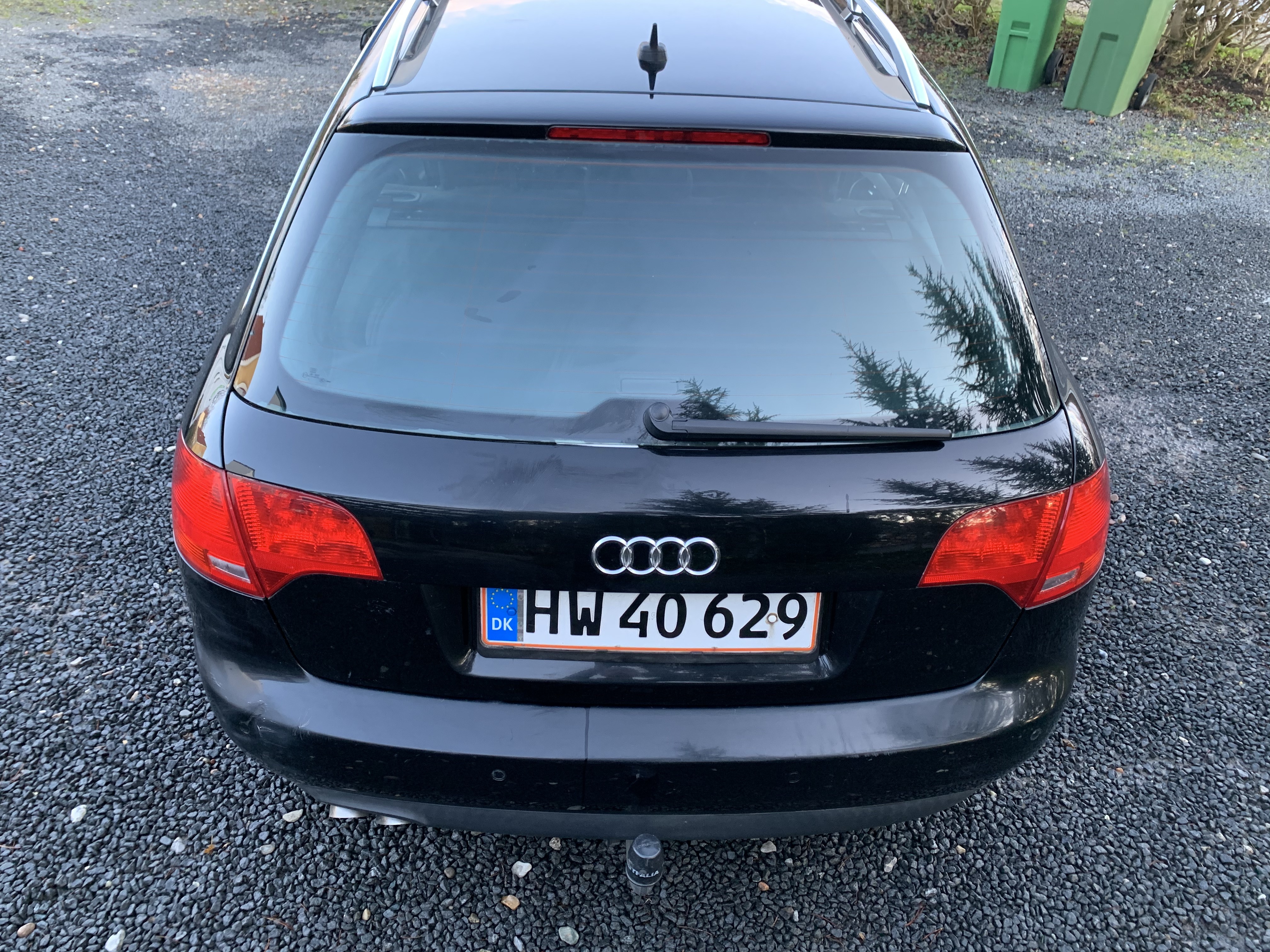 Sort Audi A4 fra 2006