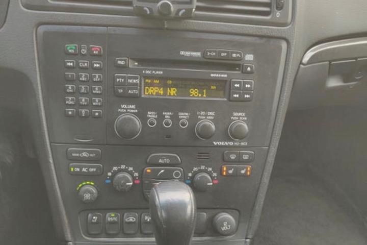 Sort Volvo S60 fra 2003