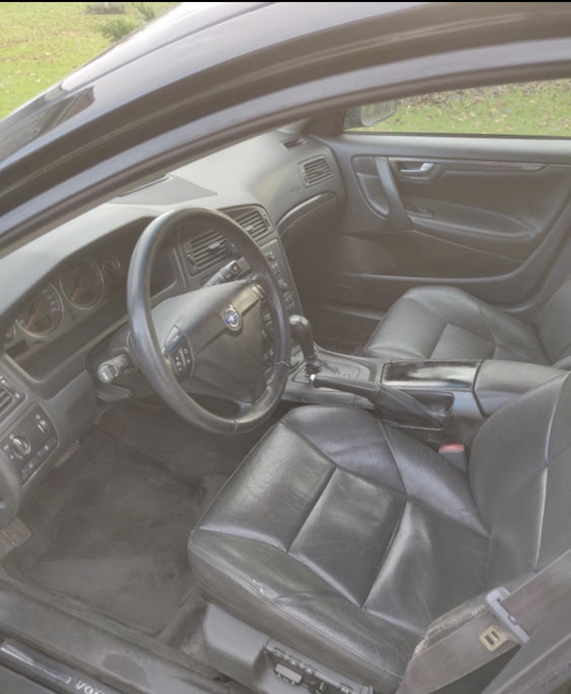 Sort Volvo S60 fra 2003