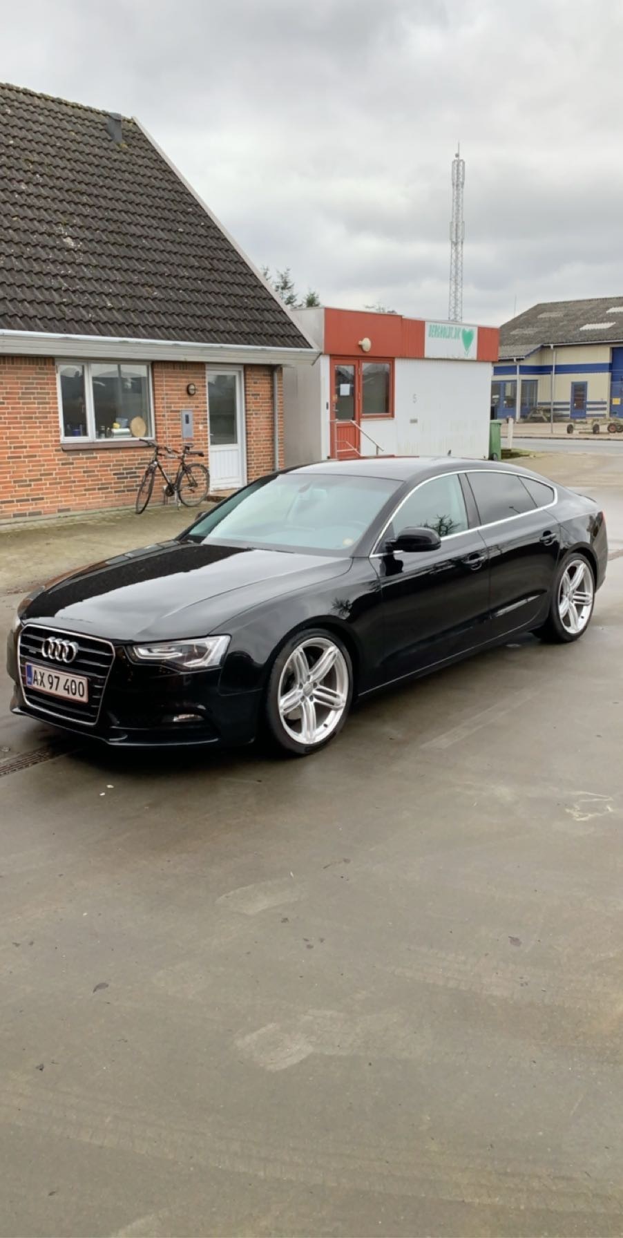 Sort Audi A5 Sportback fra 2013