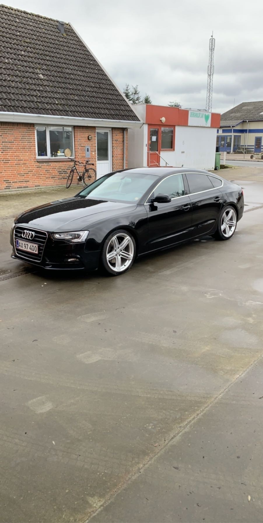 Sort Audi A5 Sportback fra 2013