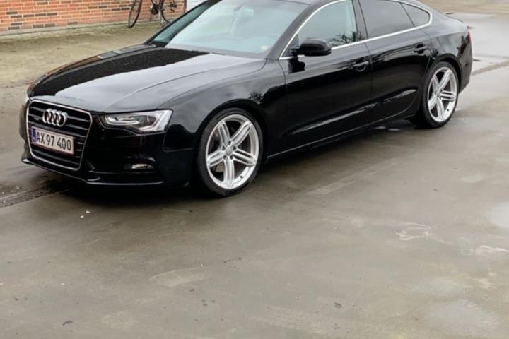Sort Audi A5 Sportback fra 2013