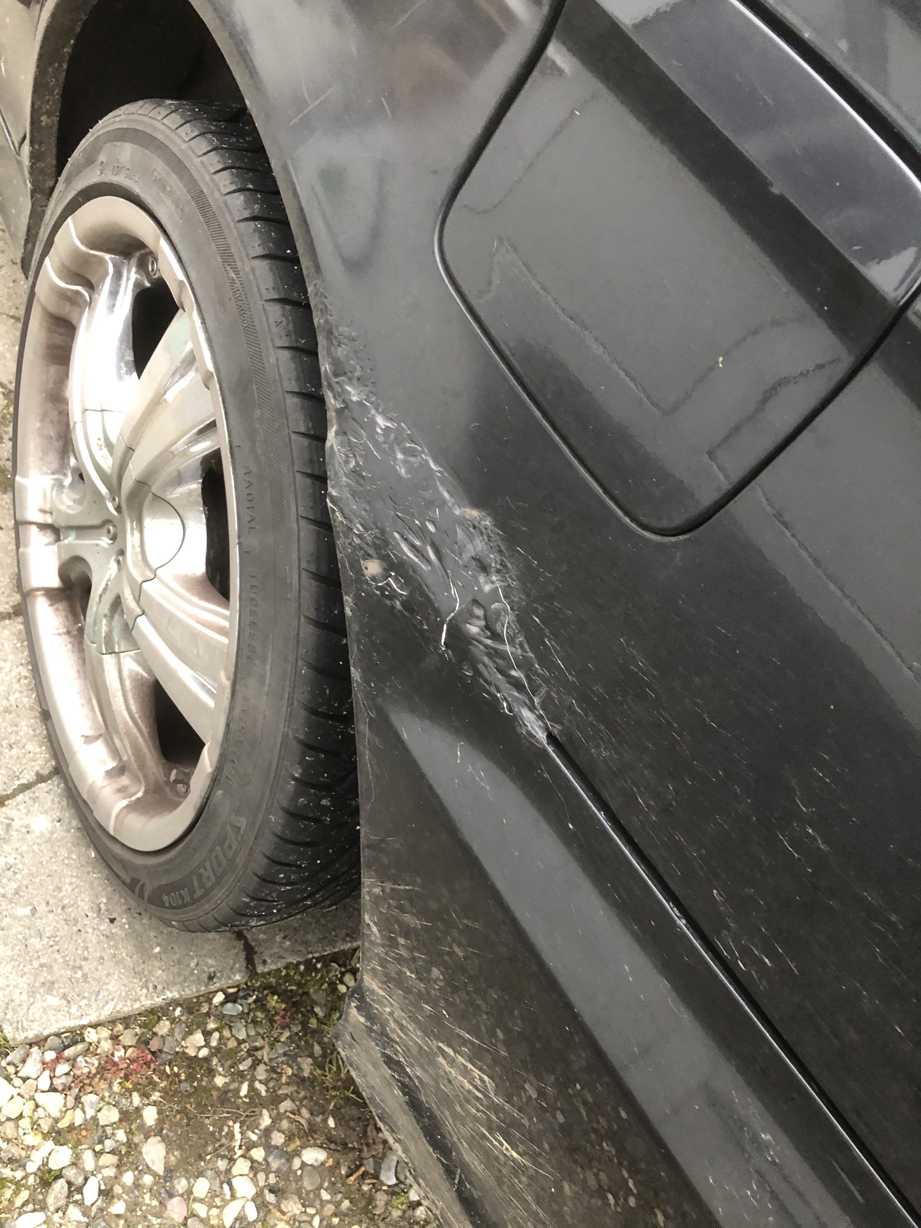 Sort Hyundai Sonata fra 2003