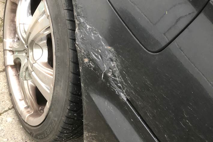 Sort Hyundai Sonata fra 2003