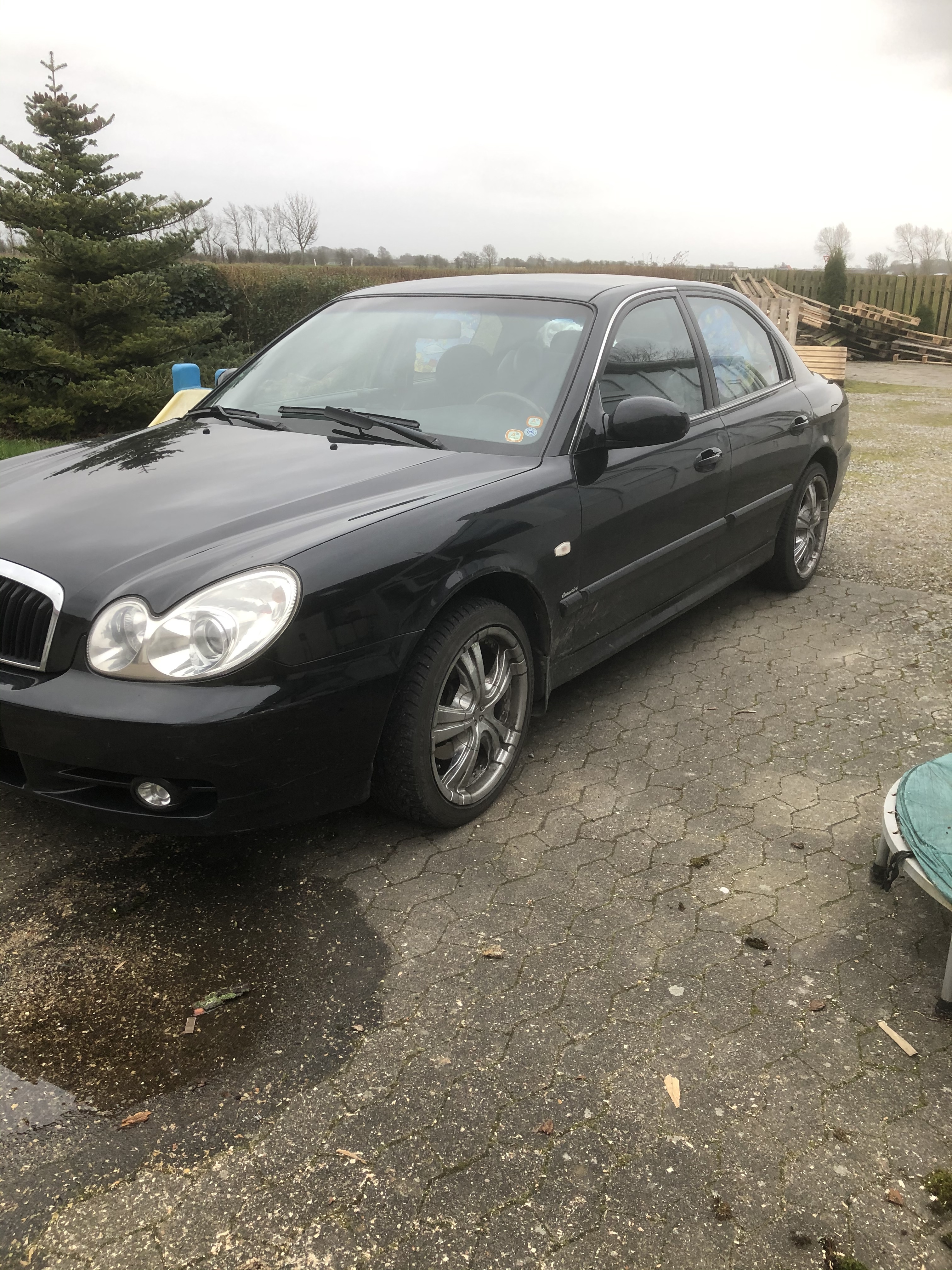 Sort Hyundai Sonata fra 2003