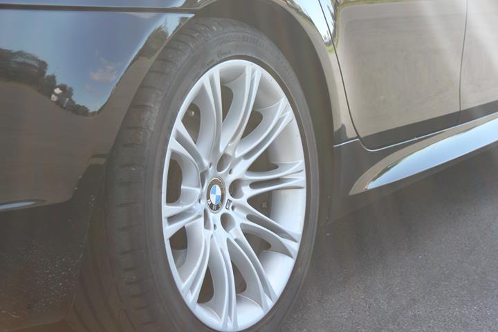 Sort BMW 525d fra 2007