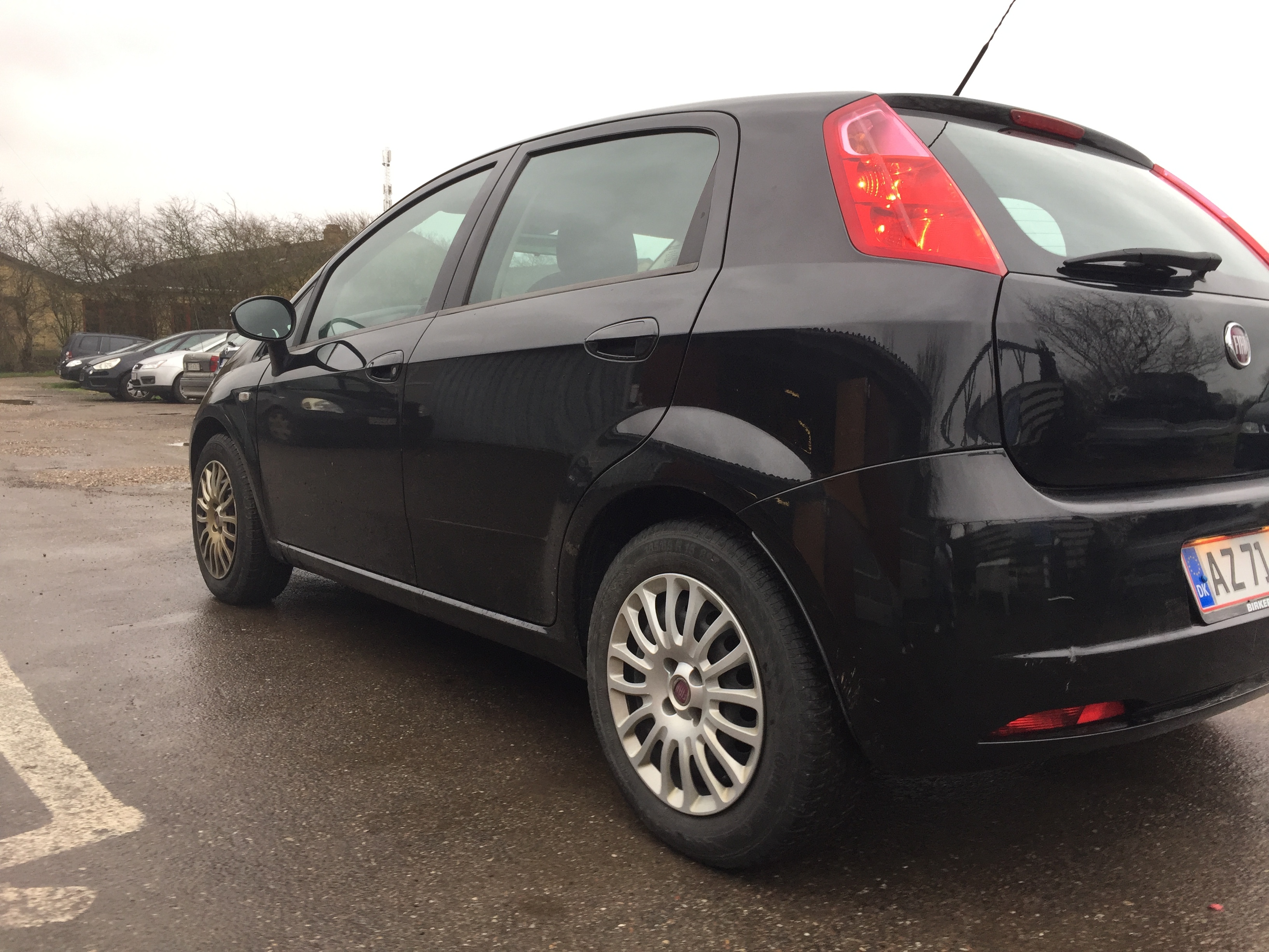 Sort Fiat Punto fra 2009