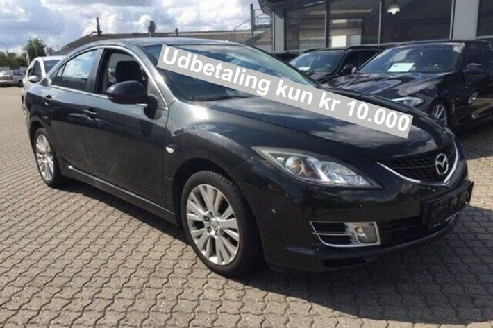 Grå Mazda 6 fra 2009