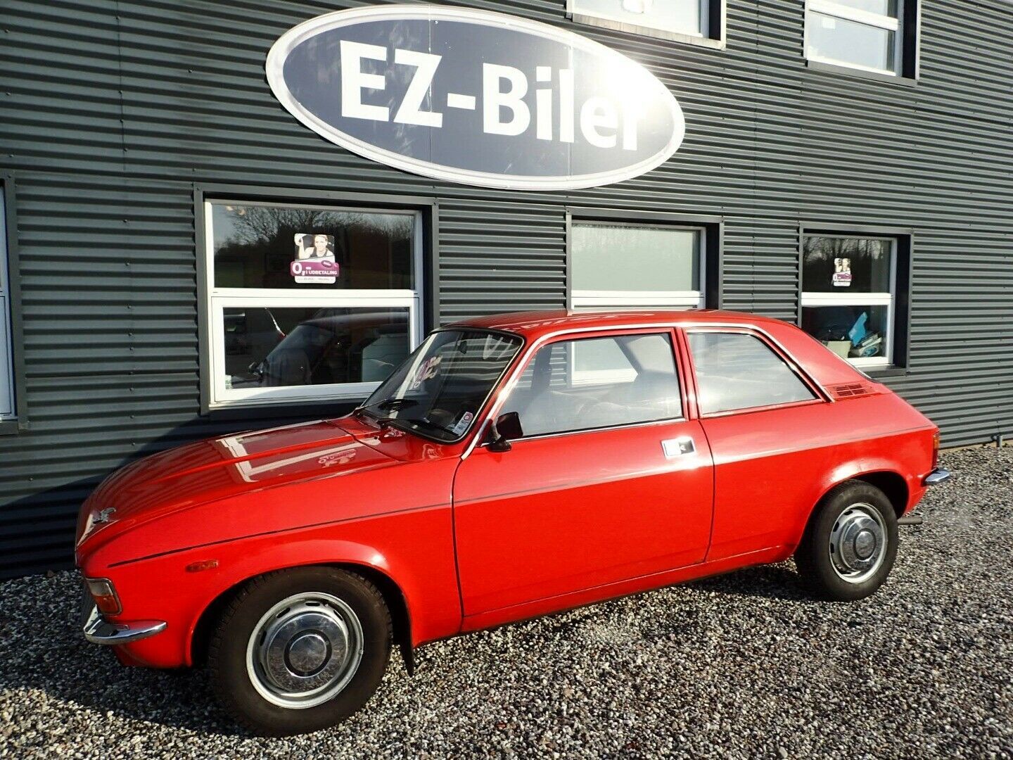 Orange Austin Allegro fra 1975