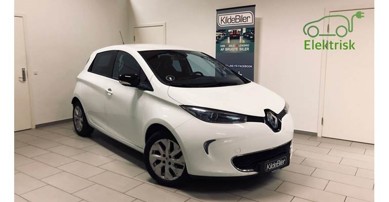 Renault Zoe (22 kWh) Intens (Årgang 03/2015 - 12/2016)