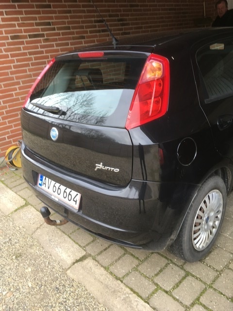 Sort Fiat Punto fra 2007