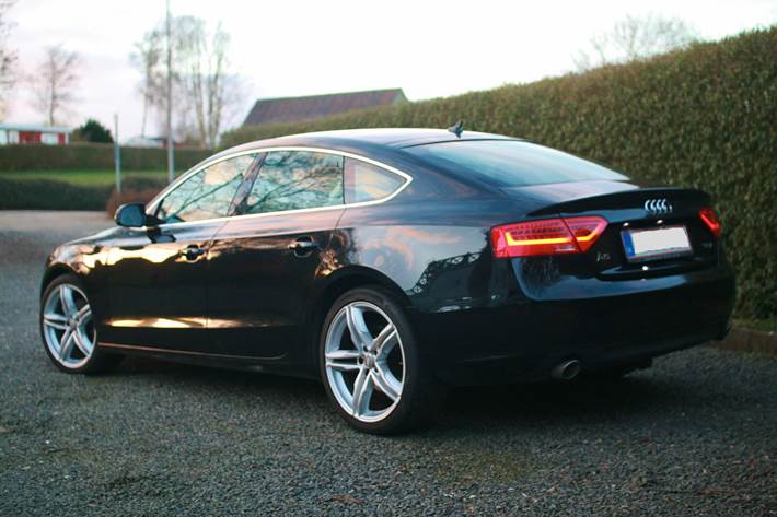 Sort Audi A5 Sportback fra 2013