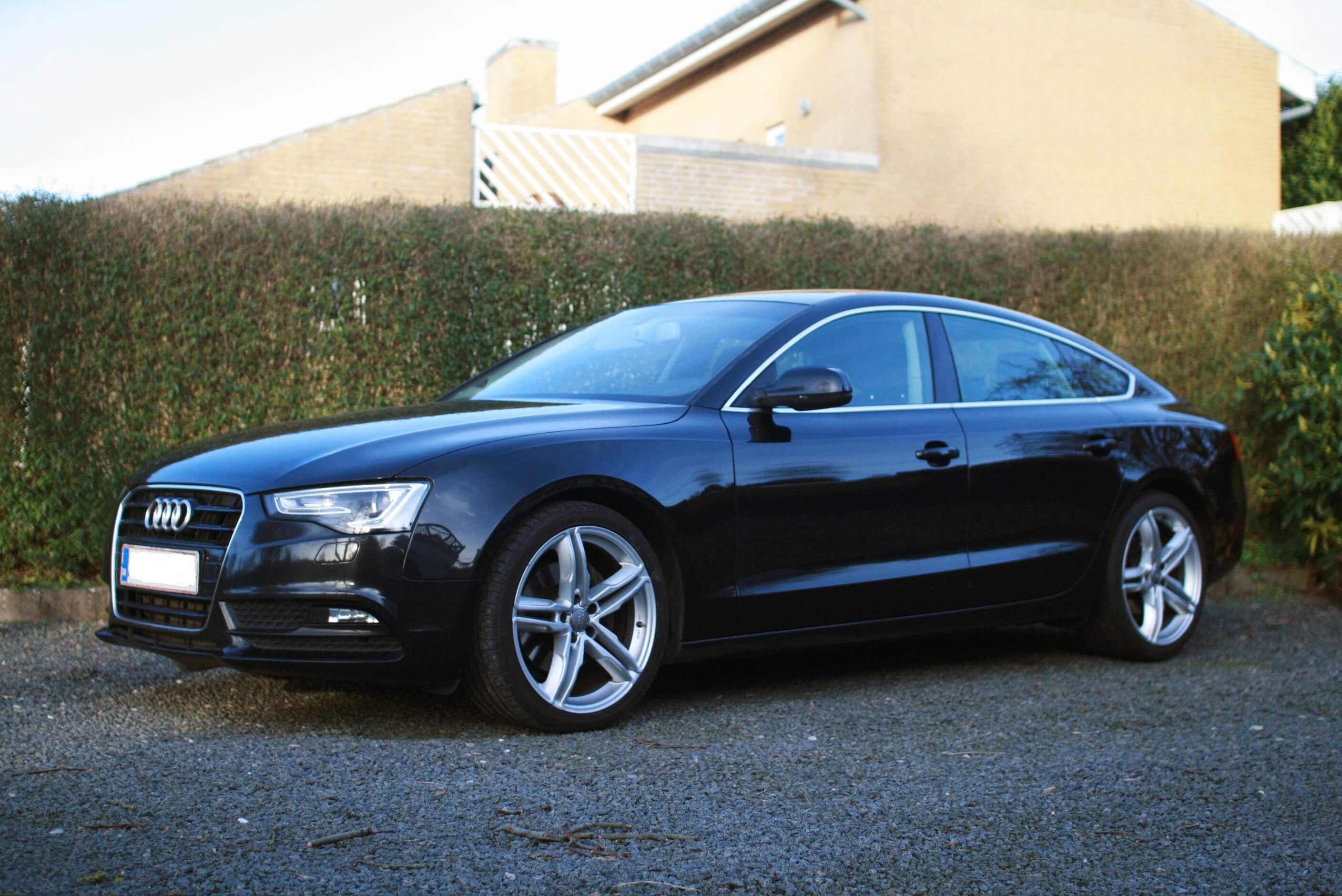 Sort Audi A5 Sportback fra 2013