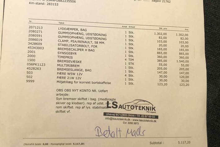 undefined Peugeot 307 fra 2001