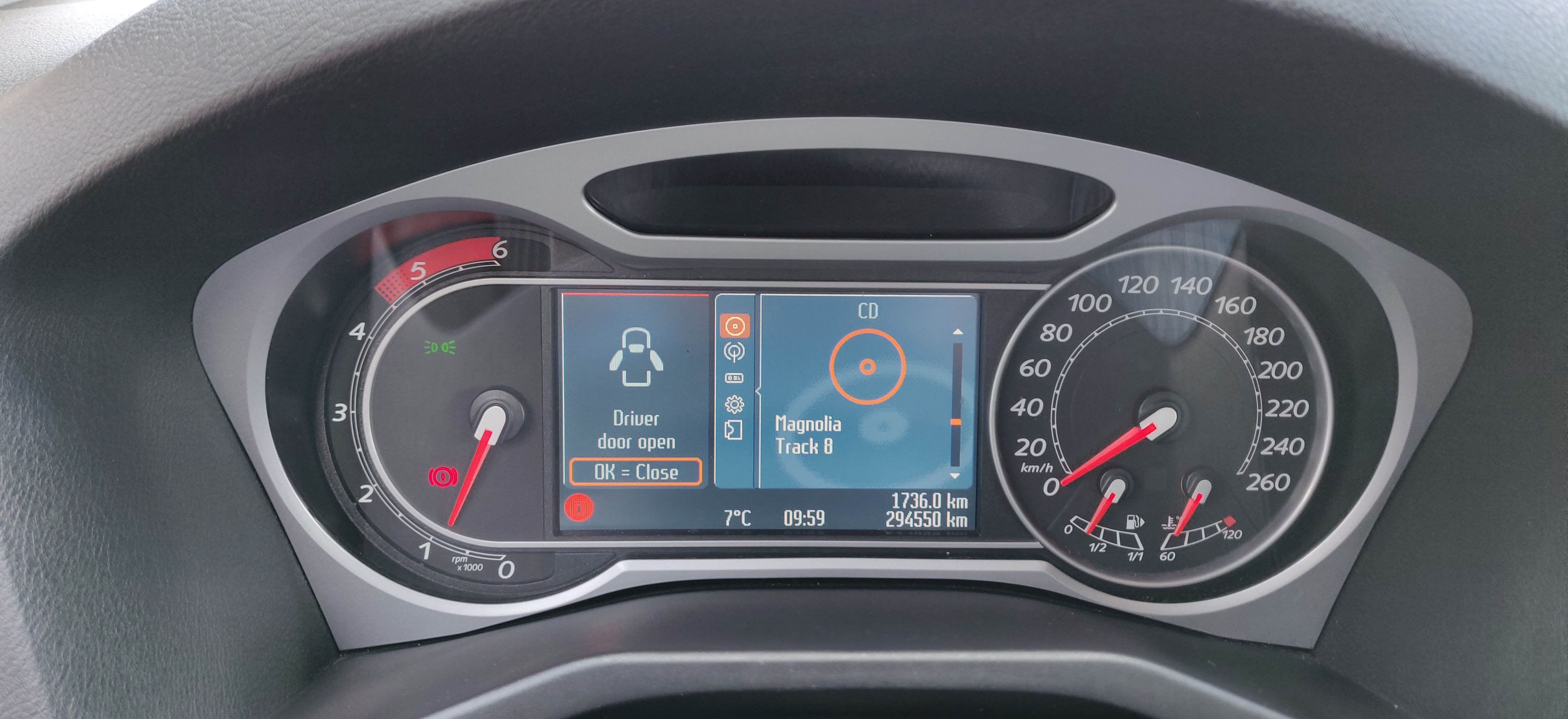 Sort Ford Mondeo fra 2009