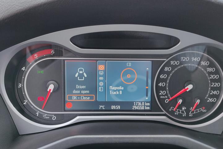 Sort Ford Mondeo fra 2009