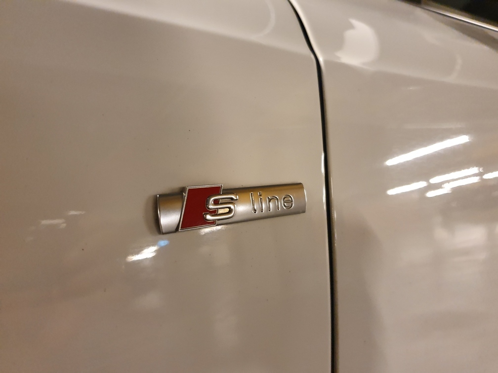 Hvid Audi A5 Sportback fra 2015