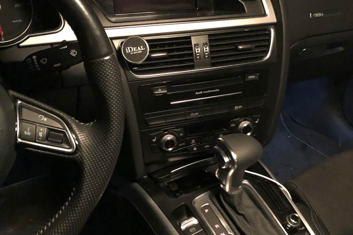 Hvid Audi A5 Sportback fra 2015