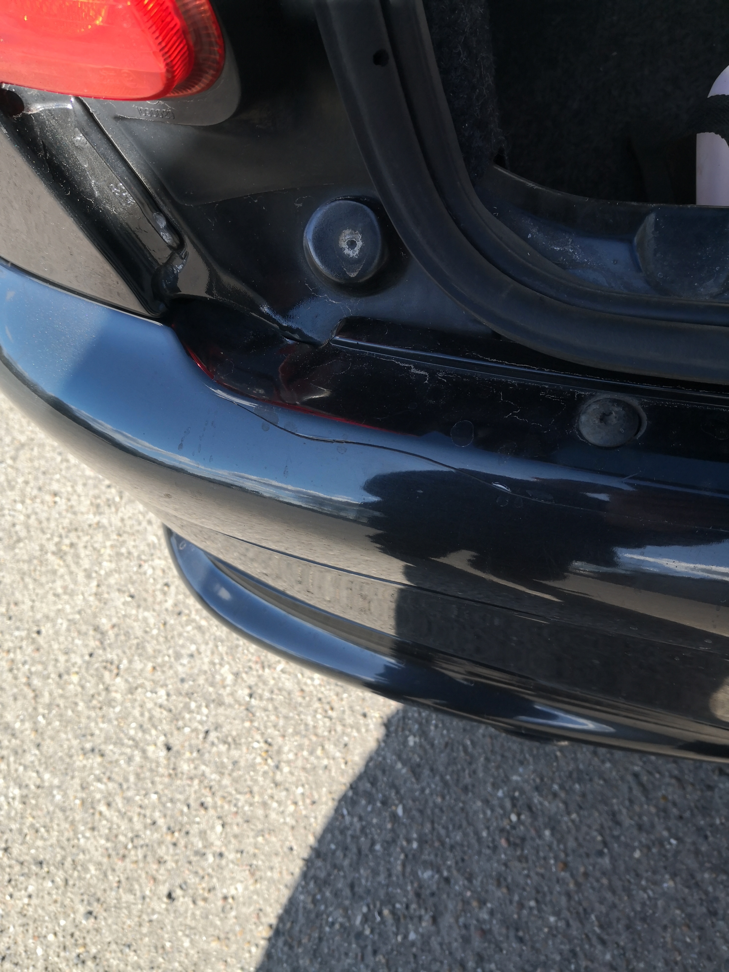 Sort Peugeot 206 fra 2007