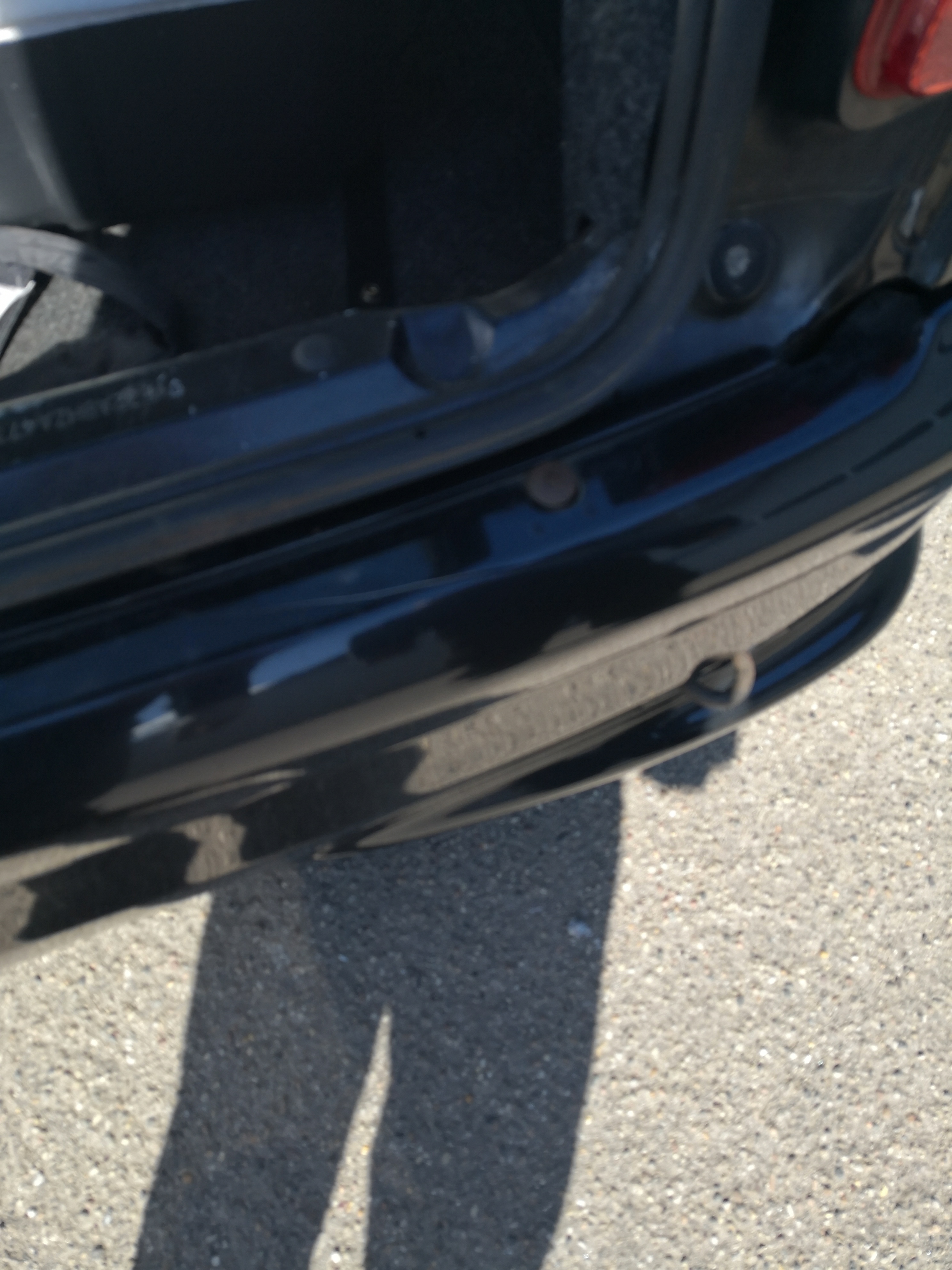 Sort Peugeot 206 fra 2007