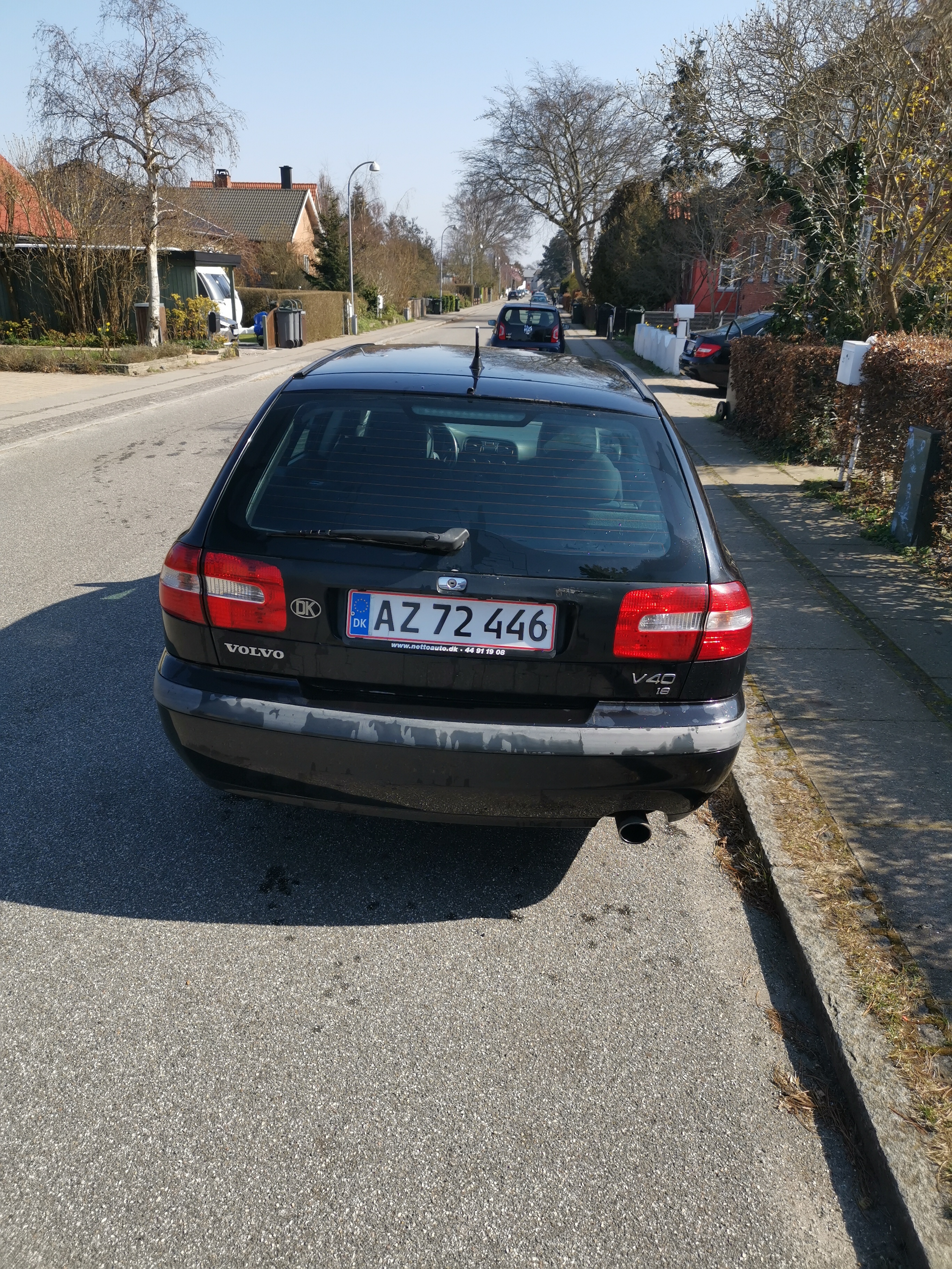 Sort Volvo V40 fra 2003