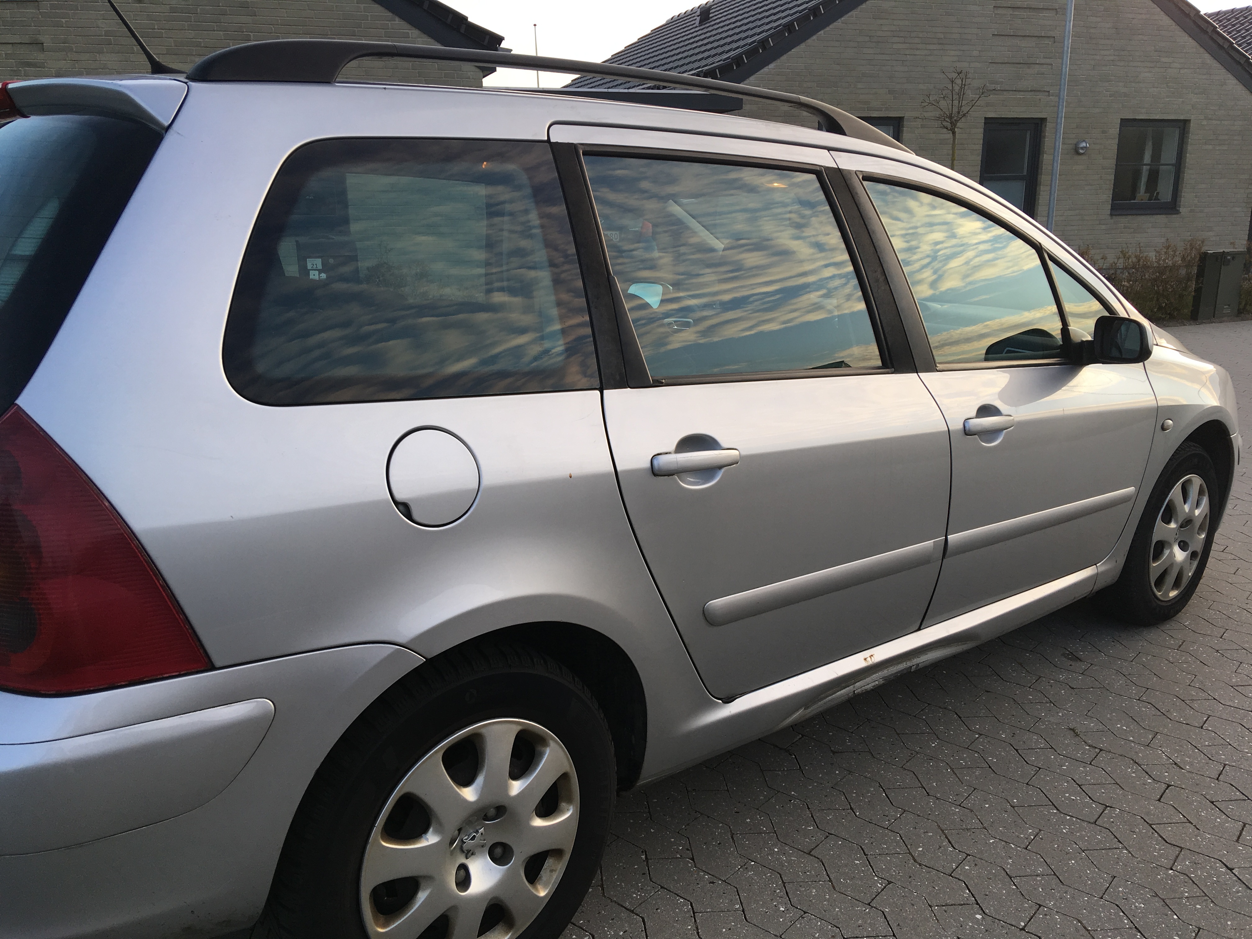 Sølv Peugeot 307 fra 2005