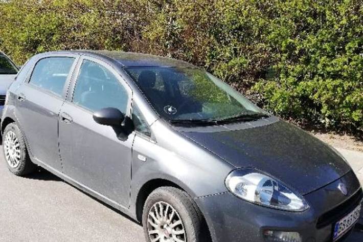 Sort Fiat Punto fra 2012