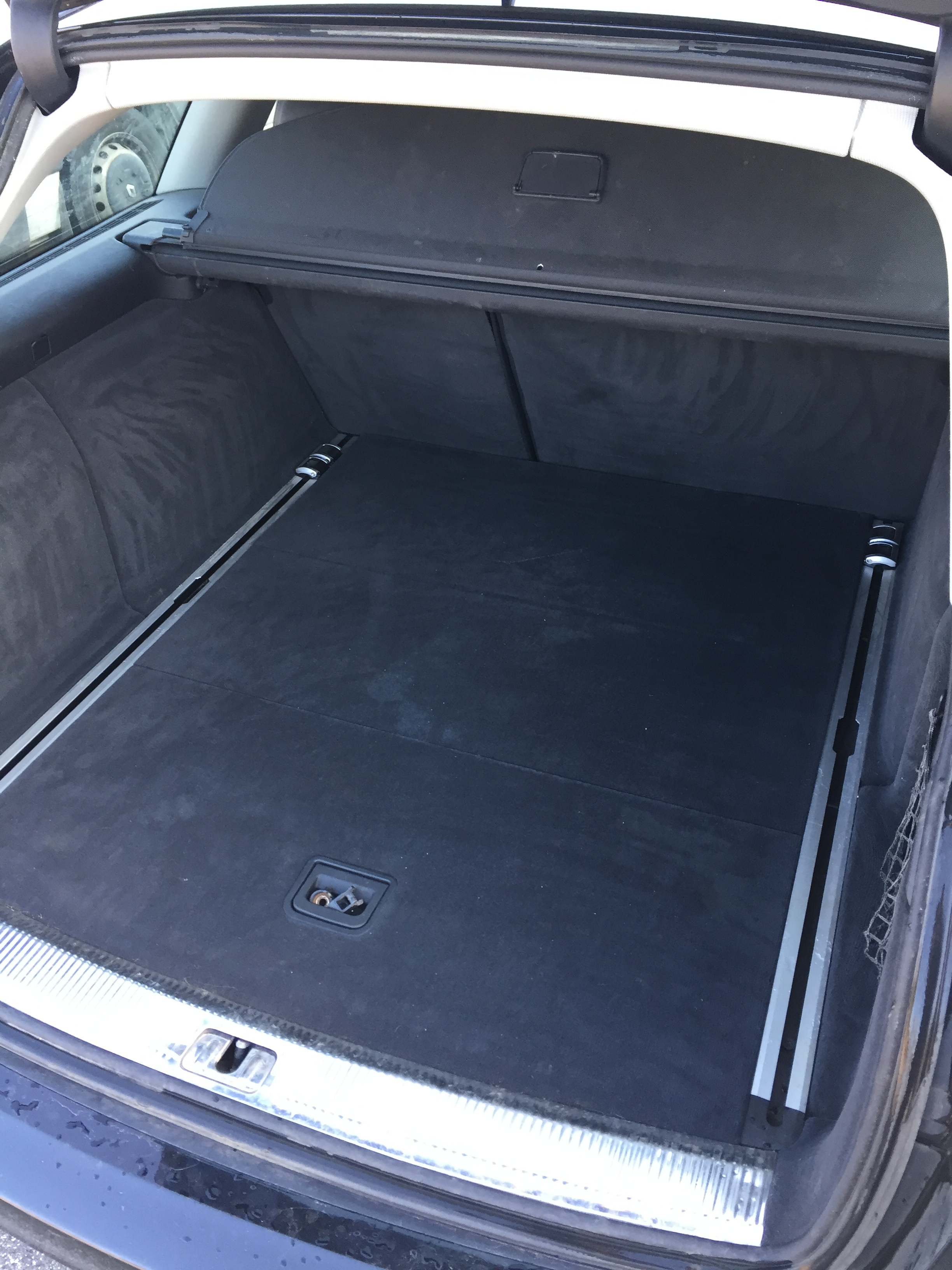 Sort Audi A6 fra 2007