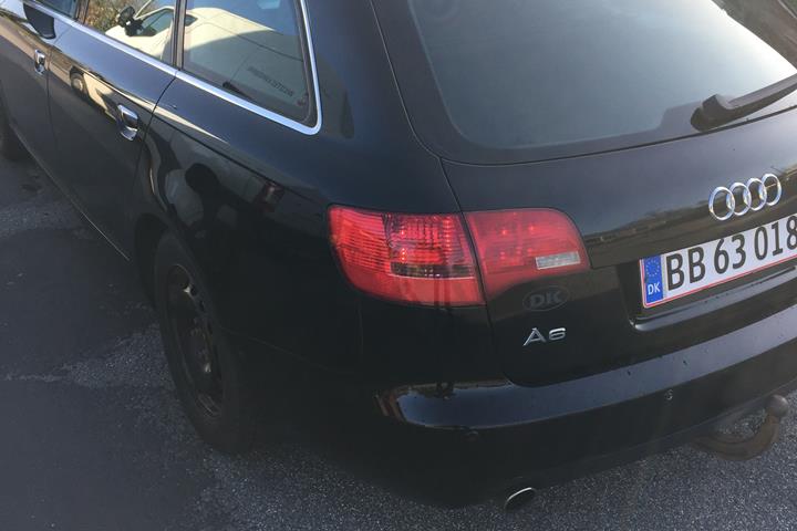 Sort Audi A6 fra 2007