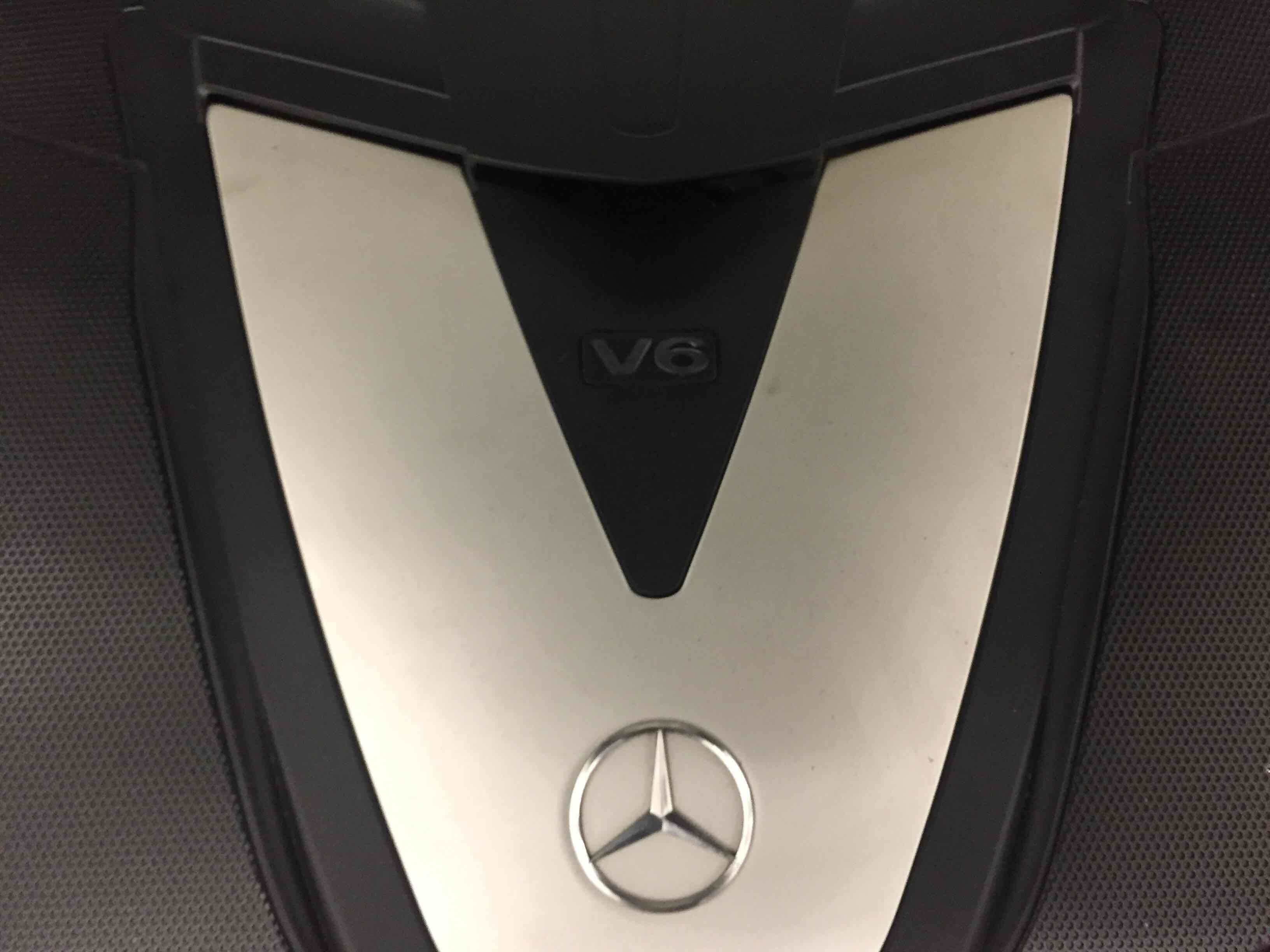 Sort Mercedes E280 fra 2006