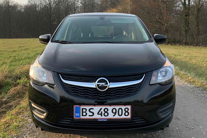 Sort Opel Karl fra 2017