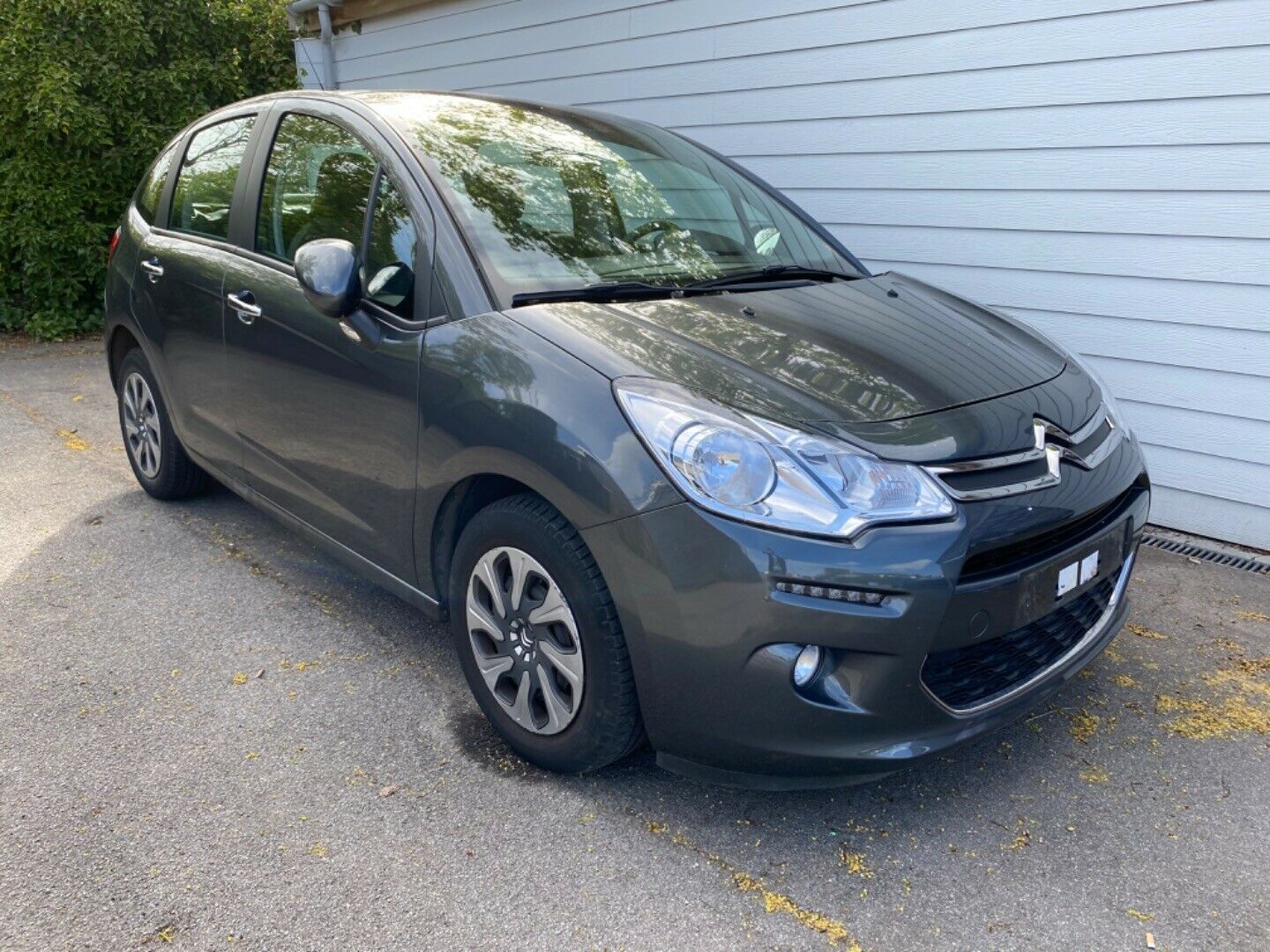 Grøn Citroën C3 fra 2015