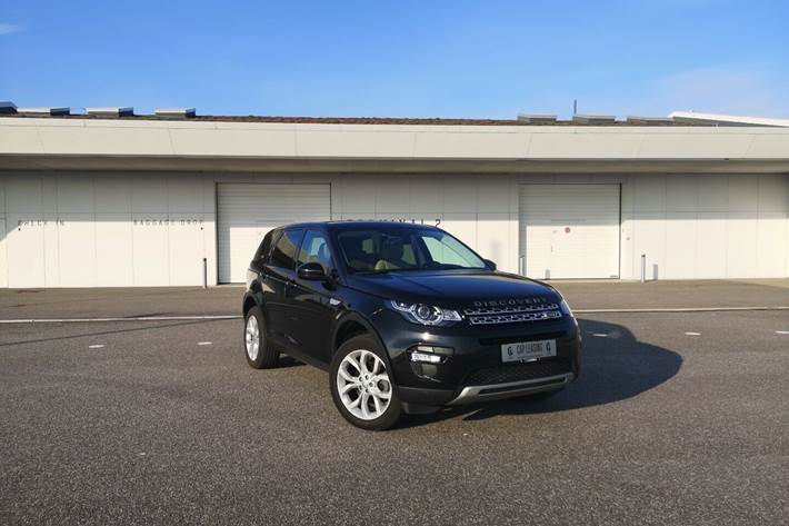 Grå Land Rover Discovery Sport fra 2015