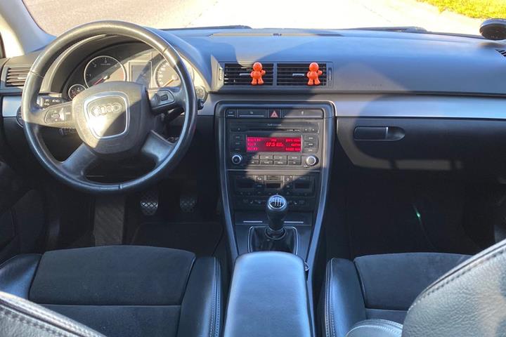 Sort Audi A4 fra 2007
